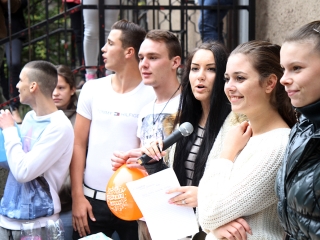 Gólyaavató a Rostiban - fotó: Sándor Judit