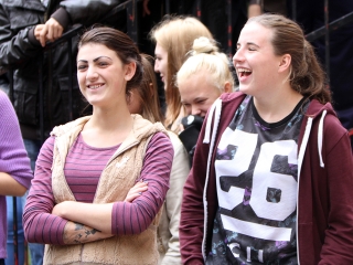 Gólyaavató a Rostiban - fotó: Sándor Judit