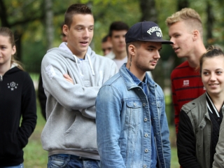 Gólyaavató a Rostiban - fotó: Sándor Judit