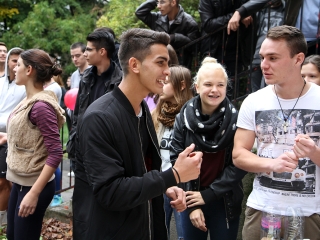 Gólyaavató a Rostiban - fotó: Sándor Judit