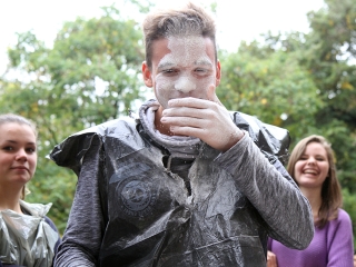 Gólyaavató a Rostiban - fotó: Sándor Judit