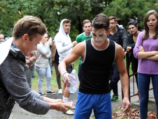 Gólyaavató a Rostiban - fotó: Sándor Judit