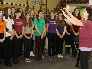 Pályaválasztási kiállítás - fotó: Sándor Judit