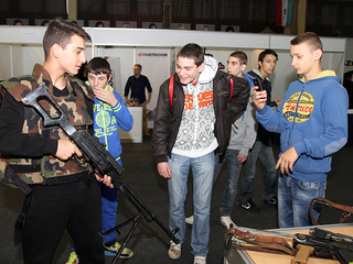 Pályaválasztási kiállítás - fotó: Sándor Judit