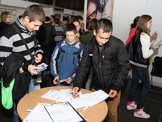 Pályaválasztási kiállítás - fotó: Sándor Judit