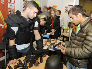 Pályaválasztási kiállítás - fotó: Sándor Judit