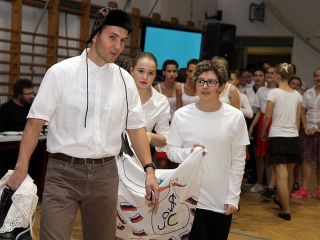 Gólyaavató a Rudasban - fotó: Sándor Judit