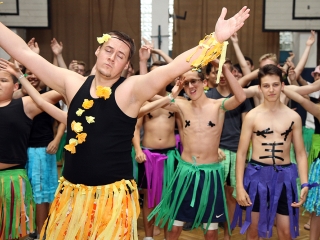 Gólyaavató a Rudasban - fotó: Sándor Judit