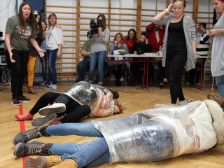 Gólyaavató a Rudasban - fotó: Sándor Judit