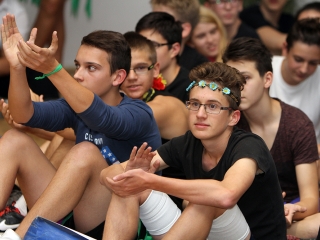 Gólyaavató a Rudasban - fotó: Sándor Judit