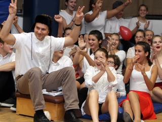 Gólyaavató a Rudasban - fotó: Sándor Judit