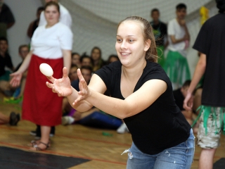 Gólyaavató a Rudasban - fotó: Sándor Judit