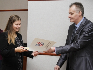 A hónap diákjait köszöntötte Cserna Gábor polgármester - fotó: Sándor Judit