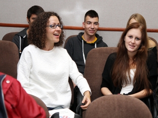 A hónap diákjait köszöntötte Cserna Gábor polgármester - fotó: Sándor Judit