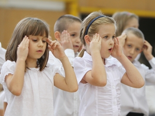 Gólyaavató az Aranyban - fotó: Sándor Judit