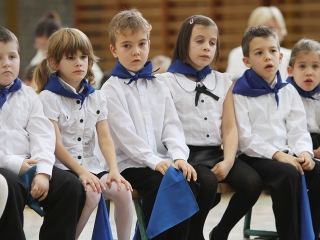 Gólyaavató az Aranyban - fotó: Sándor Judit