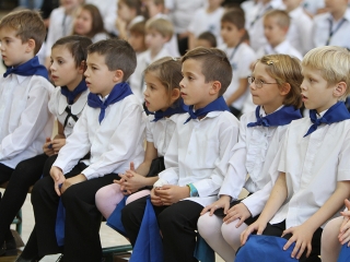 Gólyaavató az Aranyban - fotó: Sándor Judit