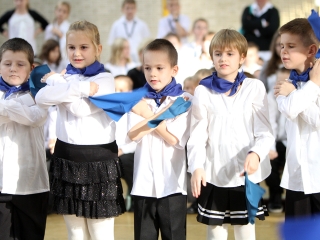 Gólyaavató az Aranyban - fotó: Sándor Judit