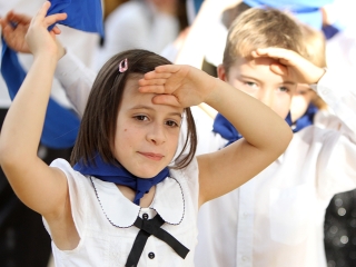 Gólyaavató az Aranyban - fotó: Sándor Judit