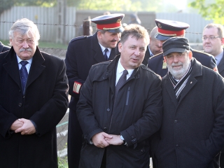 Az 1956-os forradalom hőseire emlékezve - fotó: Sándor Judit