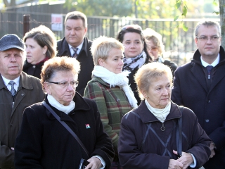 Az 1956-os forradalom hőseire emlékezve - fotó: Sándor Judit