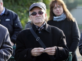 Az 1956-os forradalom hőseire emlékezve - fotó: Sándor Judit