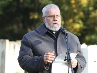 Az 1956-os forradalom hőseire emlékezve - fotó: Sándor Judit