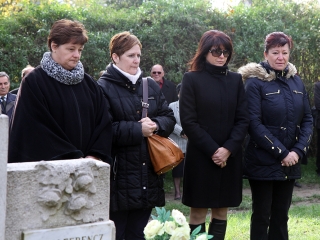 Az 1956-os forradalom hőseire emlékezve - fotó: Sándor Judit