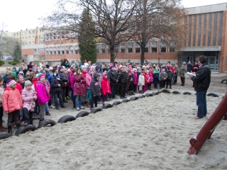 Játszótér a Petőfiben - fotó: Ónodi Zoltán