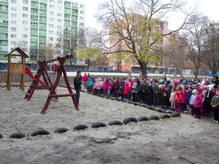 Játszótér a Petőfiben - fotó: Ónodi Zoltán