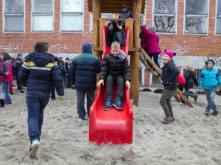 Játszótér a Petőfiben - fotó: Ónodi Zoltán