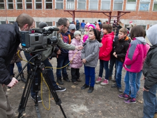 Játszótér a Petőfiben - fotó: Ónodi Zoltán