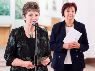 Füves képek a Bartók aulájában - fotó: Ónodi Zoltán