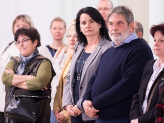 Füves képek a Bartók aulájában - fotó: Ónodi Zoltán