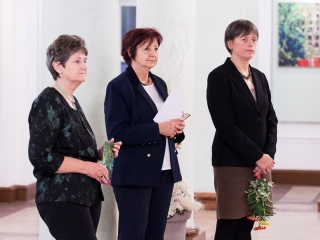 Füves képek a Bartók aulájában - fotó: Ónodi Zoltán