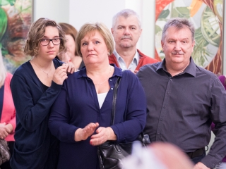 Füves képek a Bartók aulájában - fotó: Ónodi Zoltán