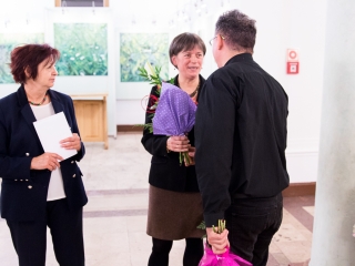 Füves képek a Bartók aulájában - fotó: Ónodi Zoltán