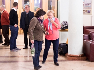 Füves képek a Bartók aulájában - fotó: Ónodi Zoltán