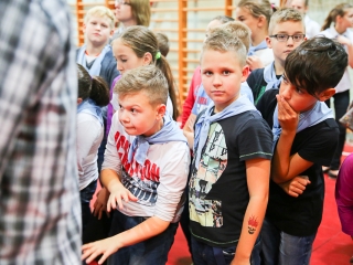 Elsősavató a Dózsa iskolában - fotó: Ónodi Zoltán