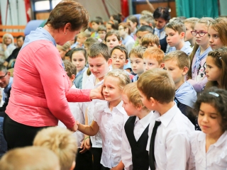 Elsősavató a Dózsa iskolában - fotó: Ónodi Zoltán