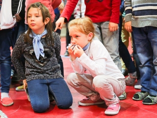 Elsősavató a Dózsa iskolában - fotó: Ónodi Zoltán