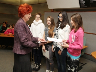 Hónap diákjai - fotó: Sándor Judit