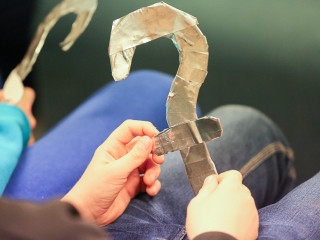 Adamik Zsolt- találkozó a gyerekkönyvtárban - fotó: Ónodi Zoltán