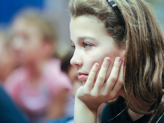 Adamik Zsolt- találkozó a gyerekkönyvtárban - fotó: Ónodi Zoltán