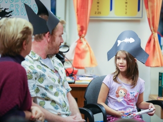 Adamik Zsolt- találkozó a gyerekkönyvtárban - fotó: Ónodi Zoltán