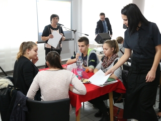 Kereskedelmi iskola - Diákcsalogató a Fészekben - fotó: Ónodi Zoltán