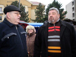 Kolbászfesztivál a Városháza téren - fotó: Sándor Judit