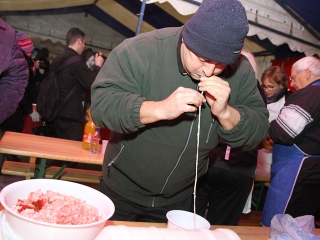 Kolbászfesztivál a Városháza téren - fotó: Sándor Judit