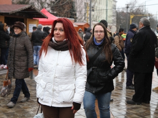 Kolbászfesztivál a Városháza téren - fotó: Sándor Judit