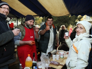 Kolbászfesztivál a Városháza téren - fotó: Sándor Judit